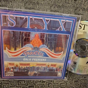 STYX Paradise Theater CD - Too Much Time On My Hands - The Best Of Times