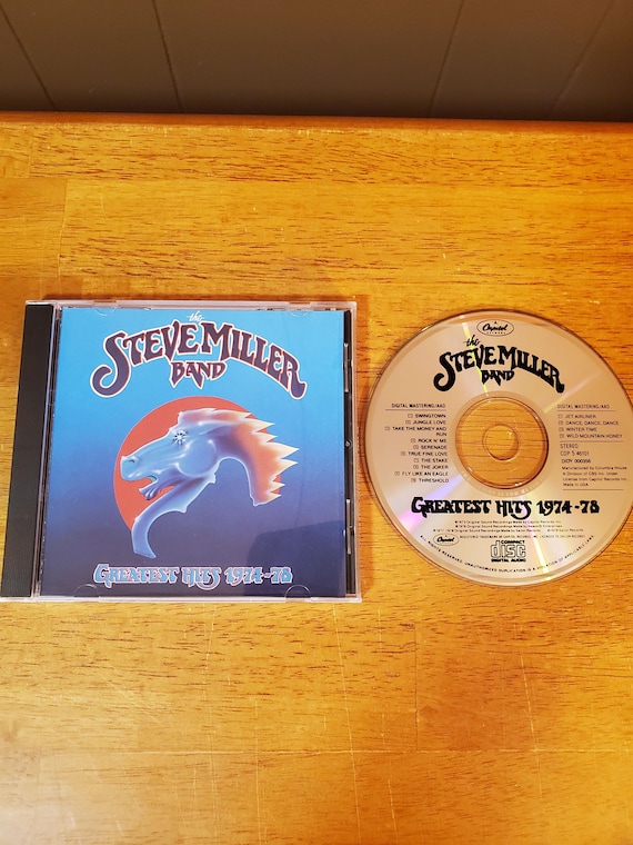 Steve Miller Band Greatest Hits CD - 1974-78 - Etsy