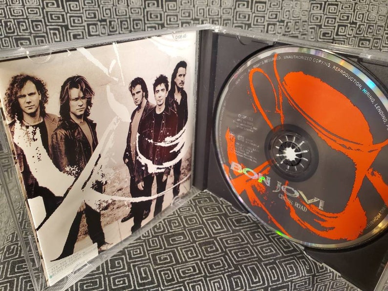 Bon Jovi CD Crossroads Greatest Hits You Give Love A Bad Name Wanted Dead Or Alive Livin On A Prayer Runaway image 2