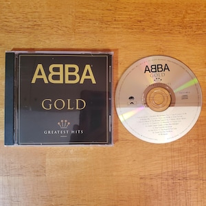ABBA CD GOLD Greatest Hits Compact Disc - Mama Mia - Waterloo - Dancing Queen - Fernando image 1