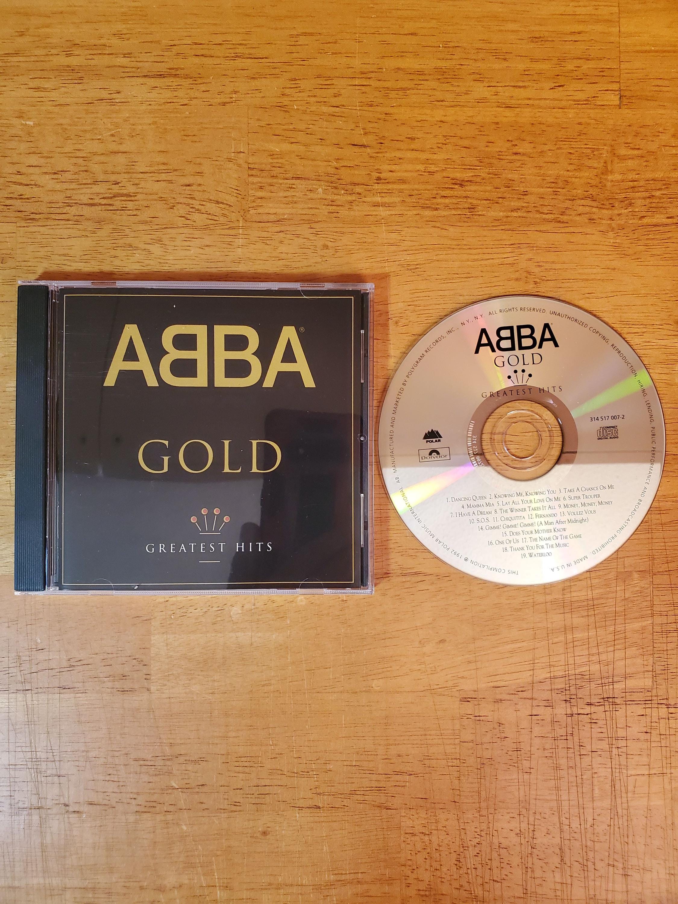 ABBA CD GOLD Greatest Hits Compact Disc - Mama Mia - Waterloo