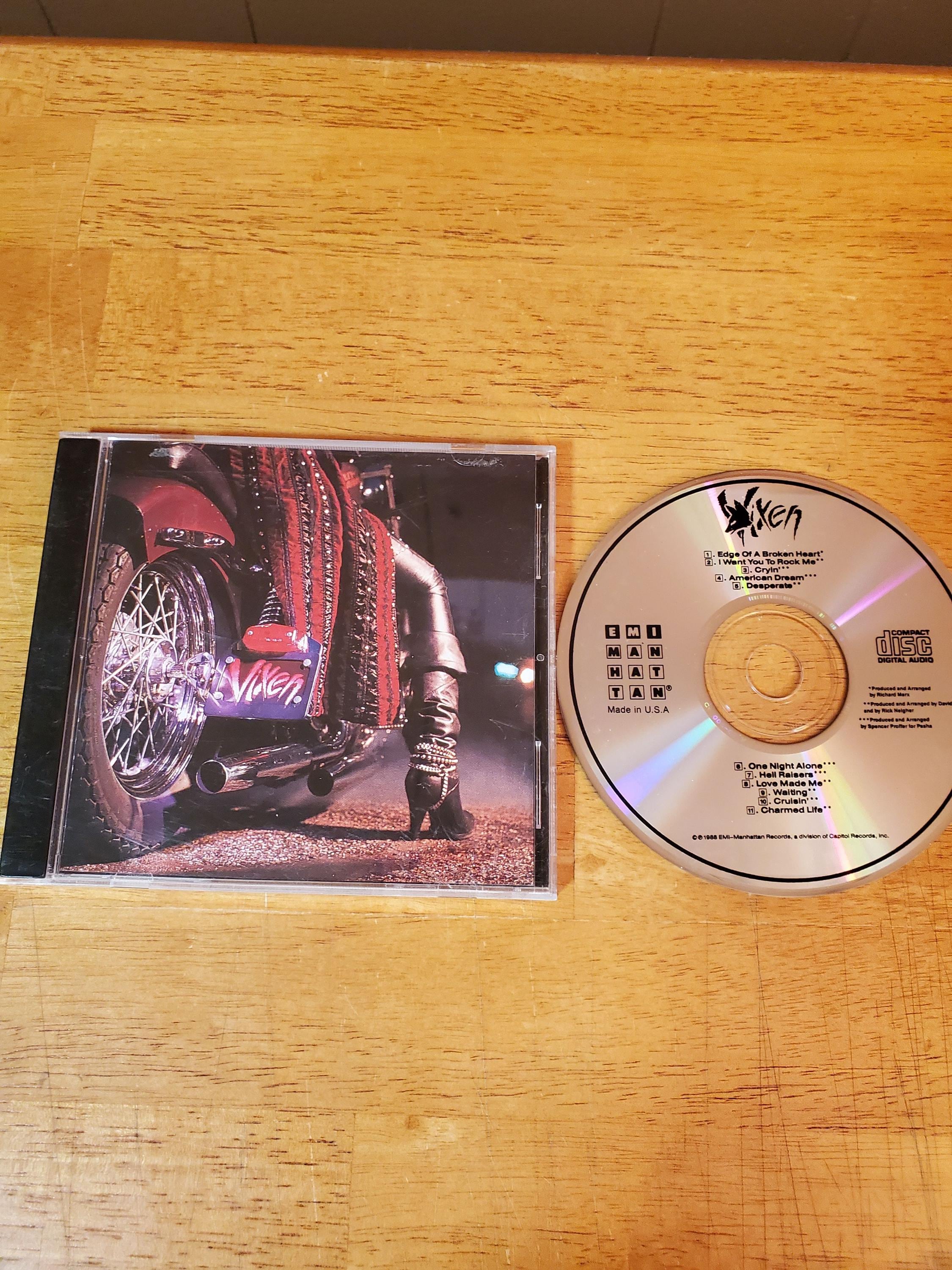 Vixen CD - Self Titled - Edge of A Broken Heart - 1989 - Etsy