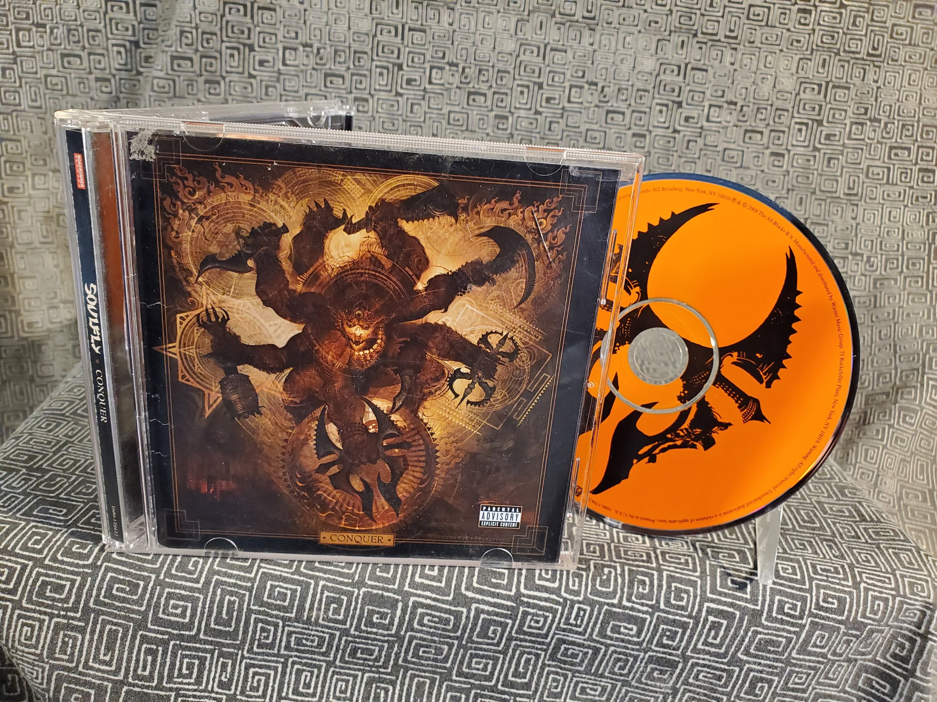 Soulfly CD Conquer - Tribal Nu Metal Classic - Sepultura - Max