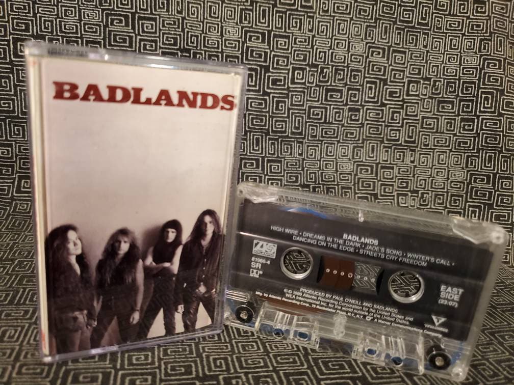 Badlands Cassette Tape Jake E Lee Ozzy Osbourne Guitarist