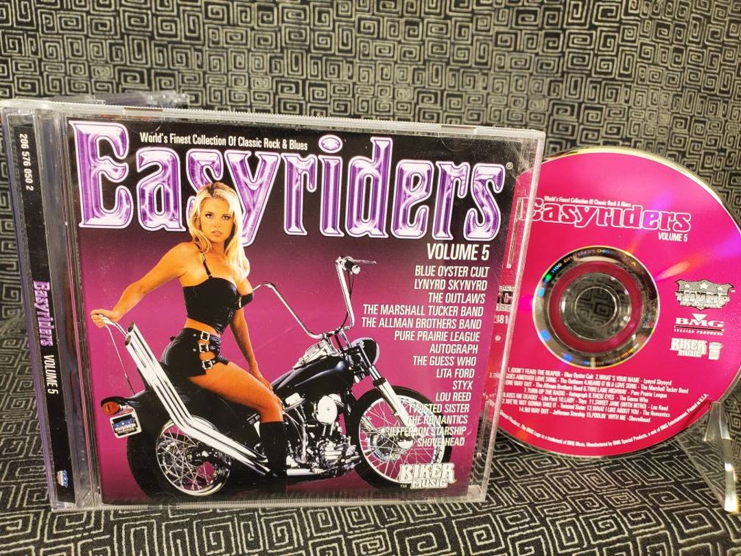 Easyriders Vol 5 Harley Davidson CD Rock Road Songs Styx Lou Reed Lita Ford  Twisted Sister Allmans More -  Israel