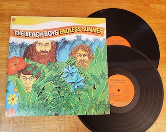 Conjunto de discos de vinilo de Beach Boys Endless Summer Play Tested LP Album - VG+ Surf Music - Brian Wilson