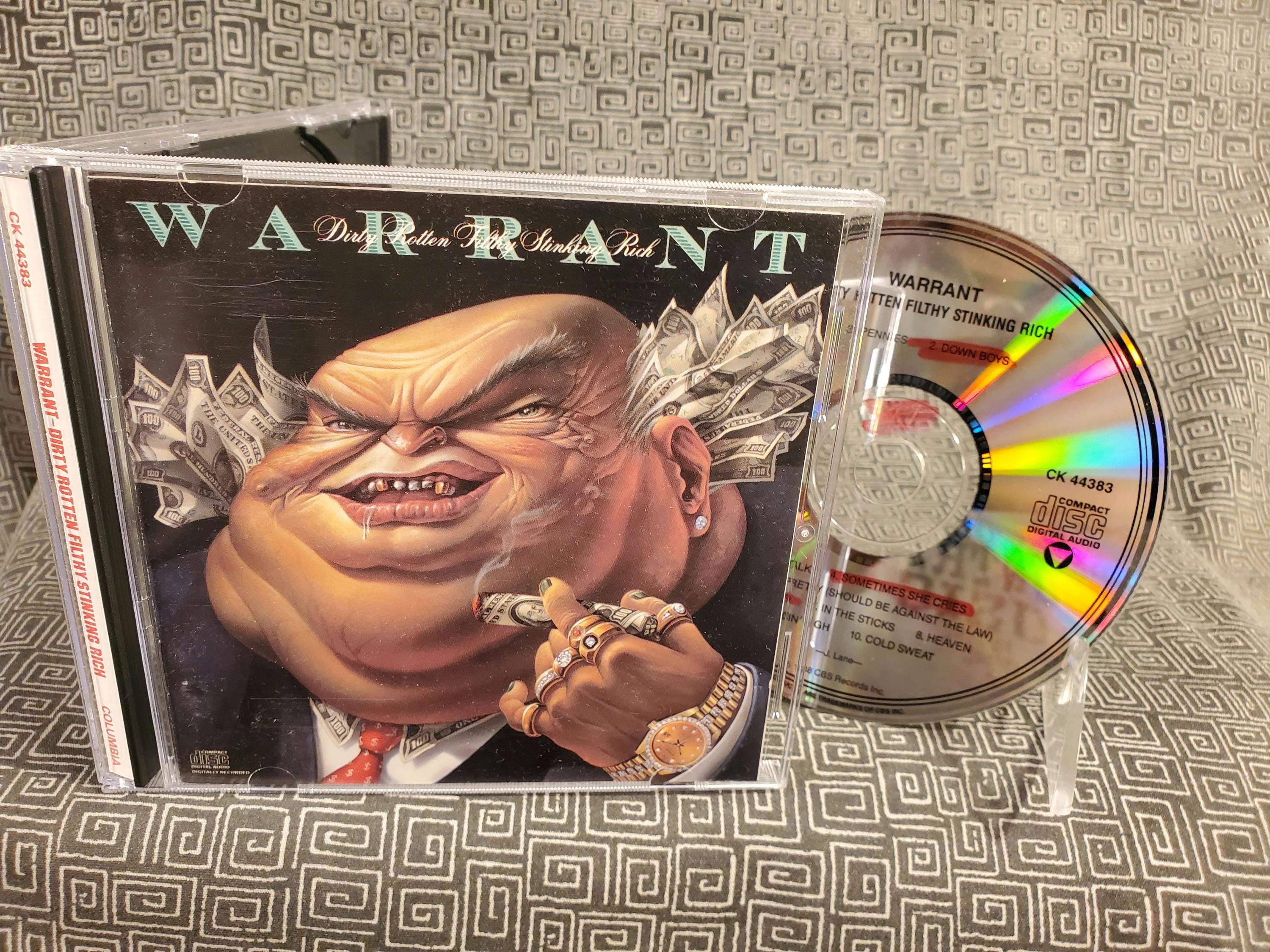 Warrant Dirty Rotten Filthy Stinking Rich CD - Jani Lane