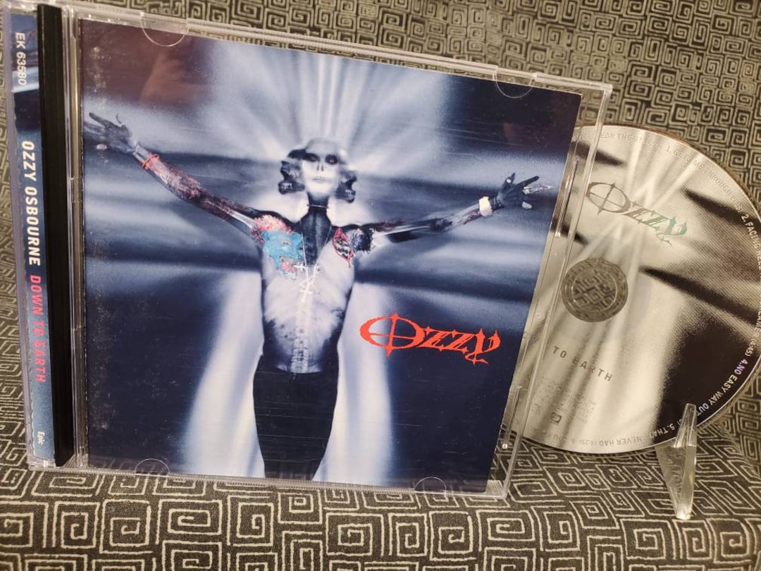 Ozzy Osbourne CD Down to Earth Zakk Wylde Gets Me - Etsy