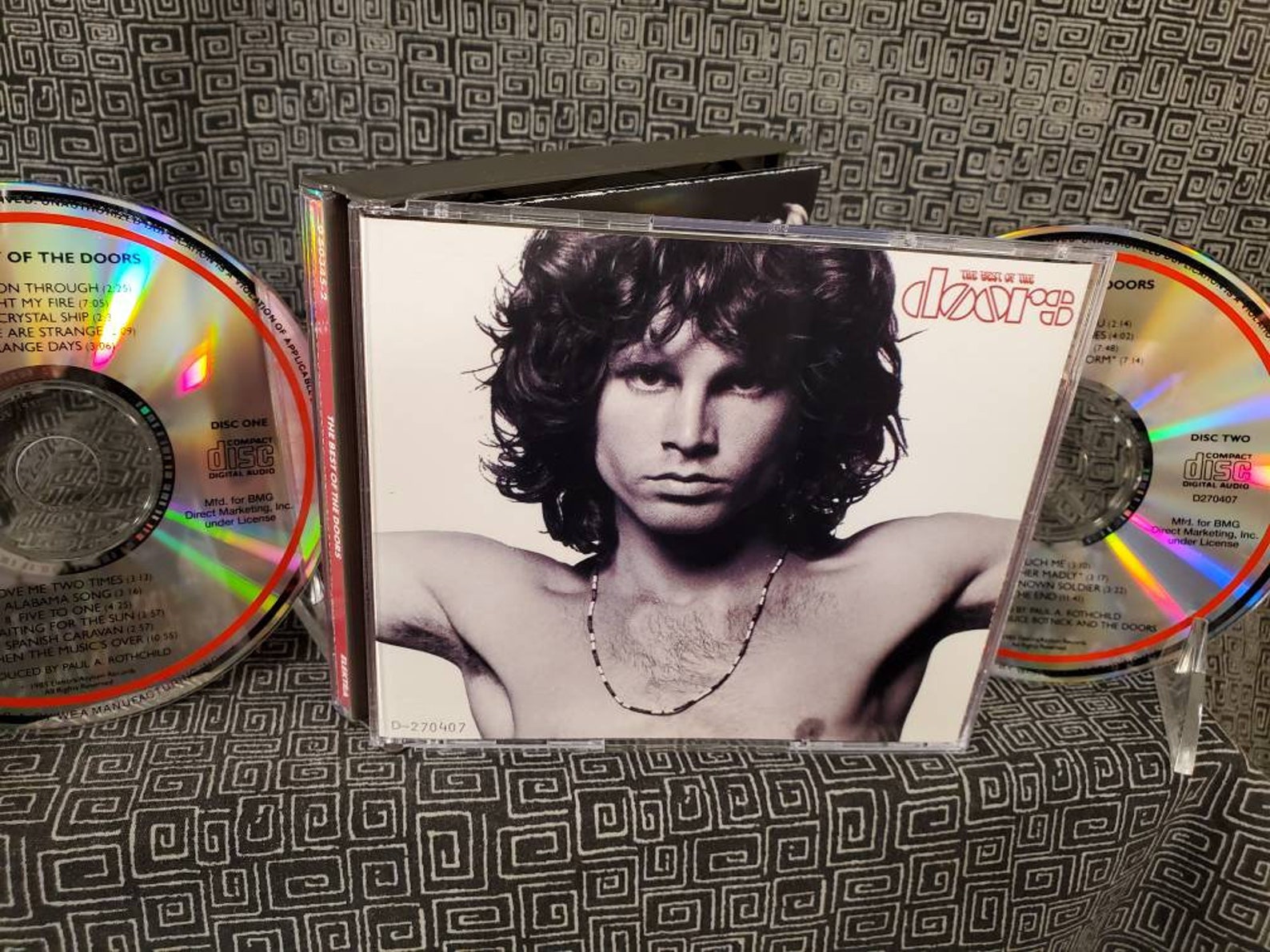 The Doors Best Of Greatest Hits 2 CD Set Jim Morrison Etsy