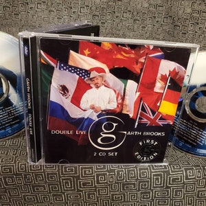 Garth Brooks Double Live CD 2 Disc Set Limited Edition Set HDCD
