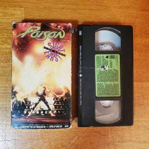 POISON VHS -Sight For Sore Ears  - 1989 - Videos and Interviews