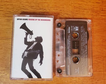 Bryan Adams Cassette Tape - Waking Up The Neighbours