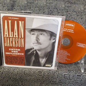 Alan Jackson CD Under The Influence - 90&#39;s Country Music - Cover Songs - Jimmy Buffett, Ricky Nelson 1999