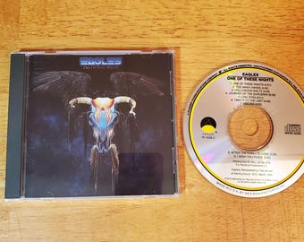 The Eagles One Of These Nights CD Lyin Eyes - Take It To The Limit - Hollywood Waltz - Classic Rock Compact Disc