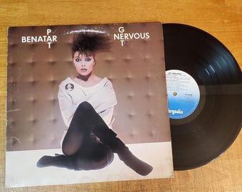Pat Benatar Vinyl - Get Nervous - Play Tested LP- Vg+ 1982 - Shadows of the Night