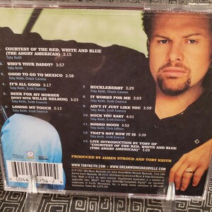Toby Keith CD Unleashed 90s Country Music Legend - Whos Your Daddy - Angry American image 3