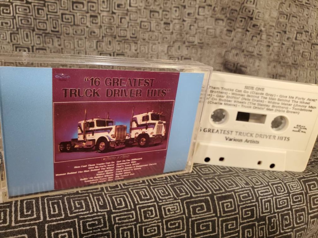 16 Greatest Truck Driving Hits Cassette Tape Convoy, Diesel Smoke