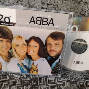 ABBA CD The Millennium Collection Greatest Hits Compact Disc - Mama Mia - Waterloo - Dancing Queen - Fernando