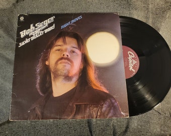 Bob Seger Vinyl LP - Night Moves - Play Tested Record - Vg/Vg Classic Rock from 1978 - Mainstreet - Sunspot Baby - Sliver Bullet Band