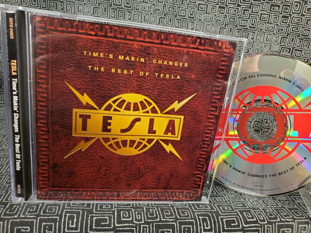 TESLA Greatest Hits CD Time's Making Changes Little Suzi Love Song