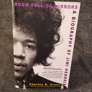 JIMI HENDRIX Paperback Biography Book - Room Full of Mirrors