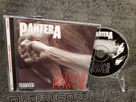 PANTERA CD Vulgar Display of Power Compact Disc Mouth for War Walk This  Love Dimebag Darrell 1992 -  Norway