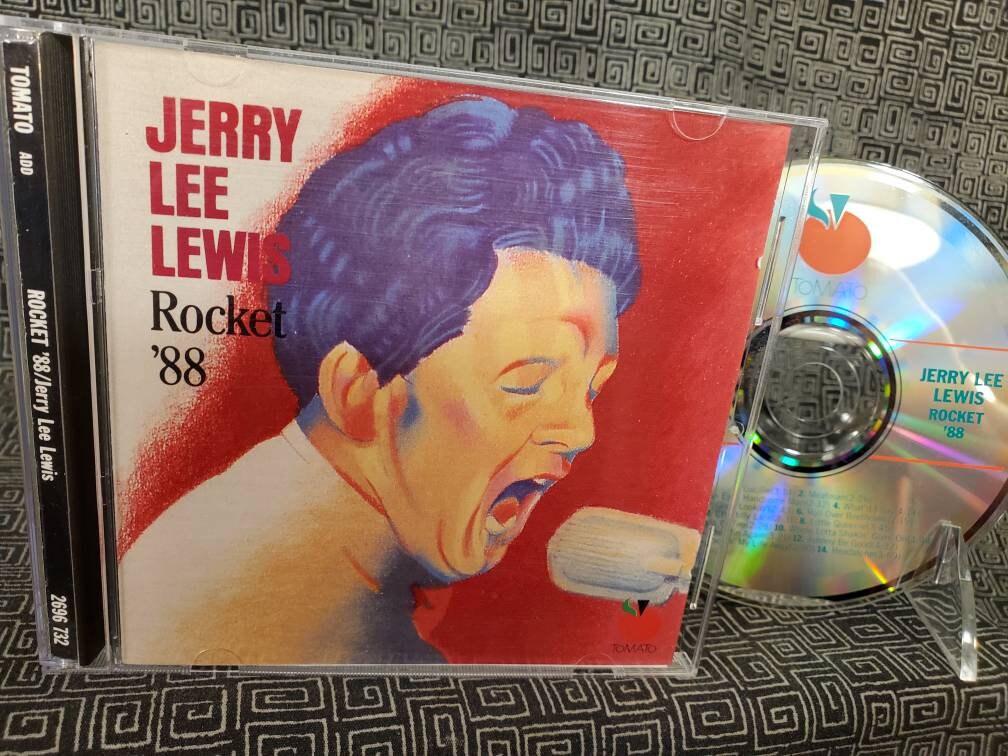 Jerry Lee Lewis CD Rocket '88 - 50's Rockabilly Legend - 1989 - Etsy