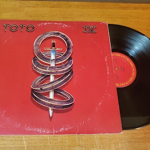 TOTO IV Vinyl LP - Play Tested Record Album - Classic Rock from 1982 - Vg+ Rosanna - Africa