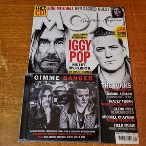 Iggy Pop Josh Homme Mojo Magazine CD Bonus Disc - Desert Rock - Gary Numan - Joni Mitchell - The Kinks -  British Rock Music - Pinups -