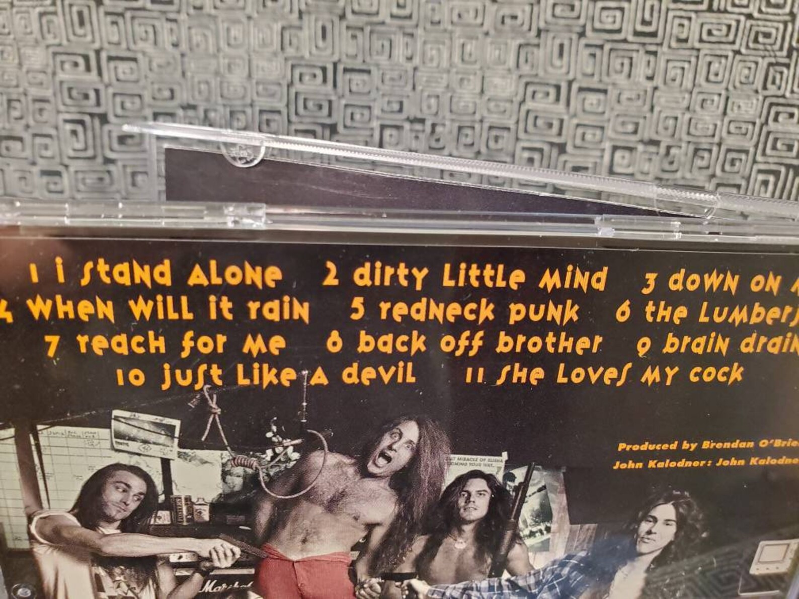 Jackyl CD Self Titled Debut Album Lumberjack Song Down Etsy