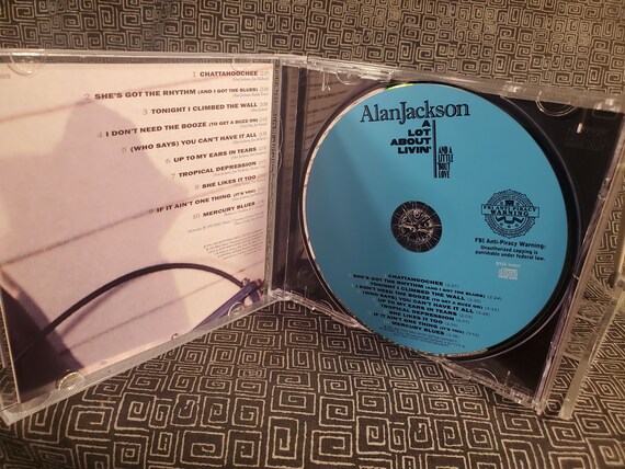 ミュージシャン CD Alan Jackson CD - A Lot About Livin - 90's Country Music