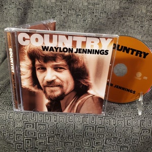 Waylon Jennings CD Country  Outlaw Music Legend -Luckenbach Texas - Dukes of Hazzard - Ramblin Man