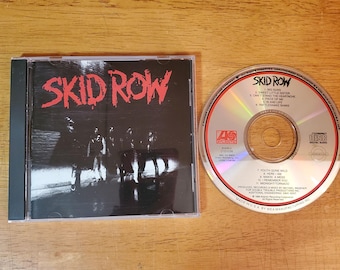 Skid Row Self Titled CD - Sebastian Bach - I Remember You - 18 And Life - Youth Gone Wild - 80's Metal