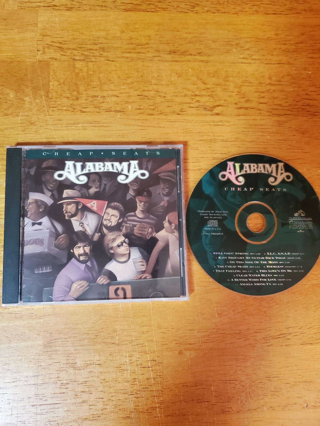 Alabama CD - Cheap Seats - Country Music 1993 - Etsy