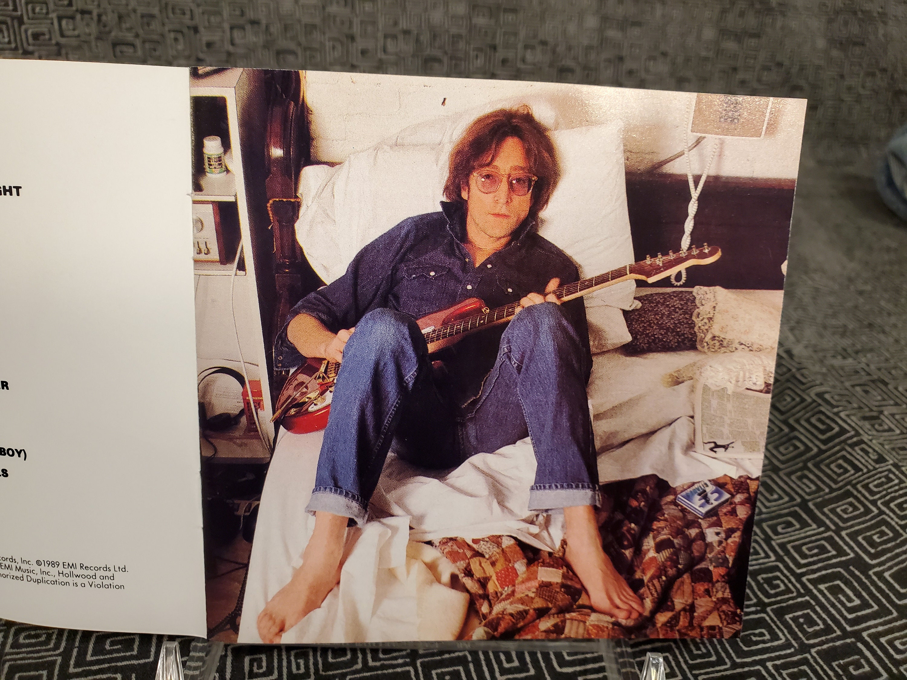 john lennon (RAREアドバンス2枚セット送料込み!!） john-lennon-signature-box-