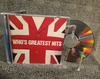 The Who CD Greatest Hits - Keith Moon - Roger Daltrey - Pete Townshend - John Entwhistle - 70's Guitar Rock Classic