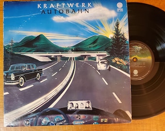 Kraftwerk Vinyl Record - Autobahn - Play Tested LP Album - Vg+  1974