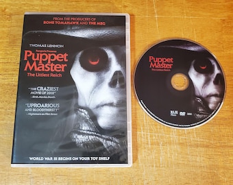 Puppet Master DVD Littlest Reich Movie -Slasher Horror - Halloween Gift