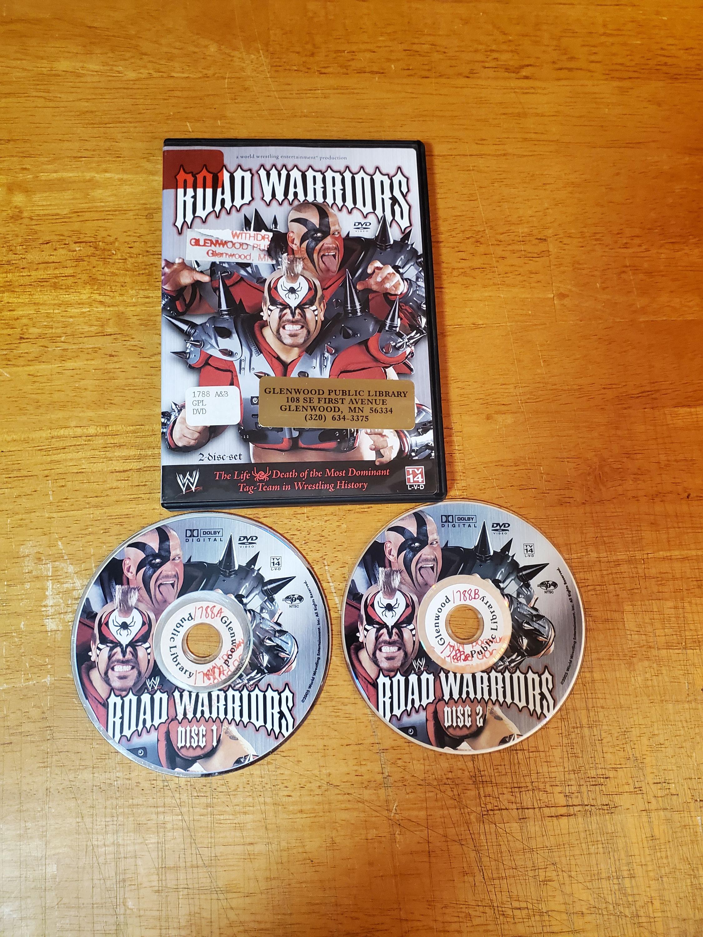 その他 ROAD WARRIORS 2-Disc Set DVD Road Warriors DVD Set WWF WWE Wrestling - Etsy