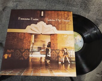 Bonnie Raitt Vinyl LP - Takin My Time - Play Tested Record - Vg+/Vg+ Classic Blues Guitar 1973 - BS2729 - Gatefold Cover