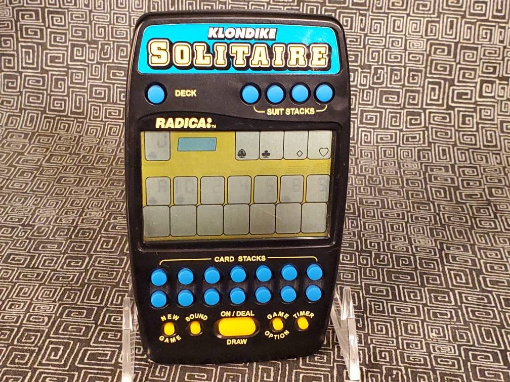 Klondike Solitaire Handheld Game stickhealthcare.co.uk