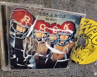 The Who CD  Odds and Sods  Keith Moon - Roger Daltrey - Pete Townshend - John Entwhistle - 70's Guitar Rock Classic - 1998 Remastered