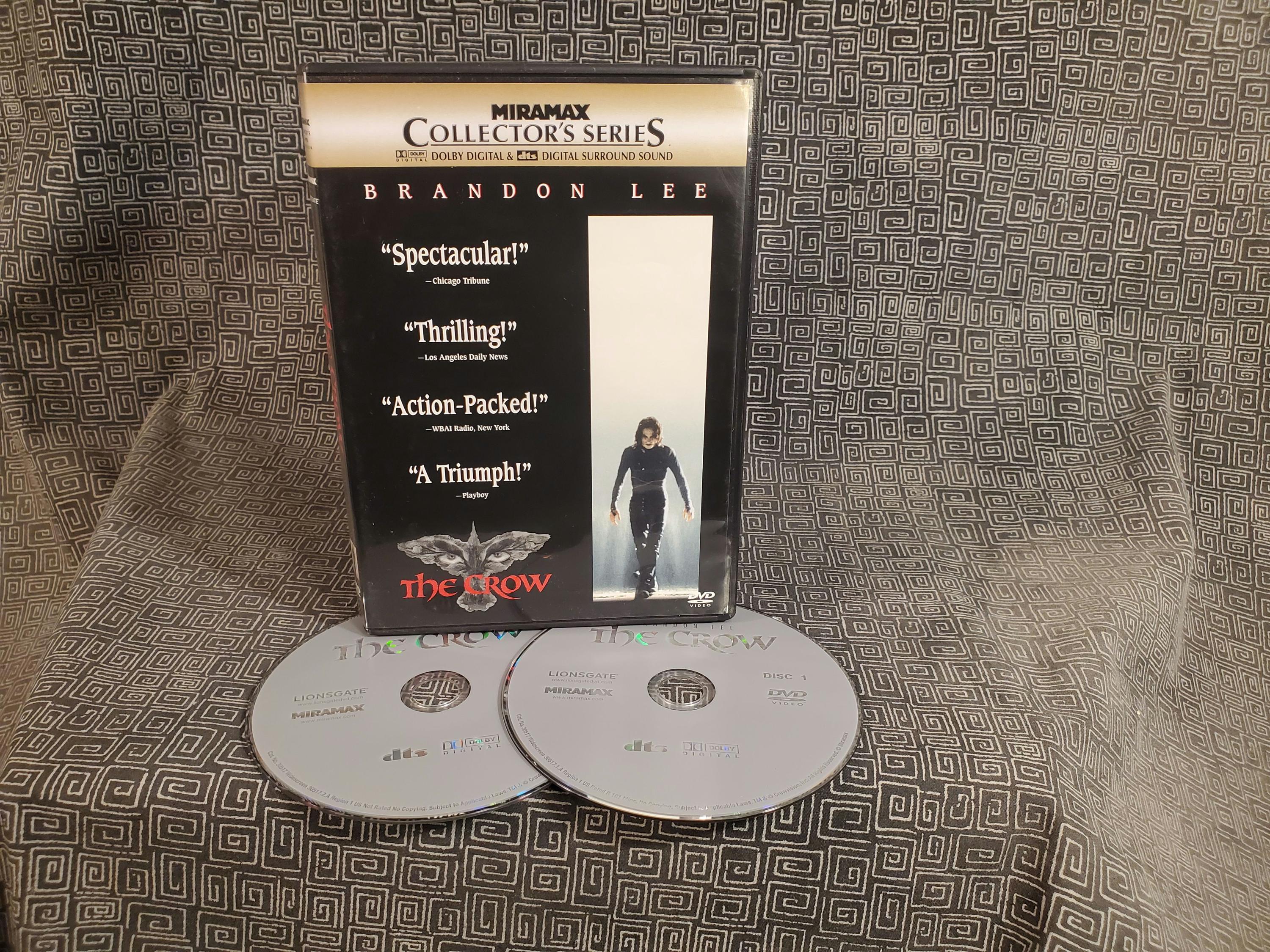 The Crow DVD Collector Set Brandon Lee 2 Discs - Soundtrack