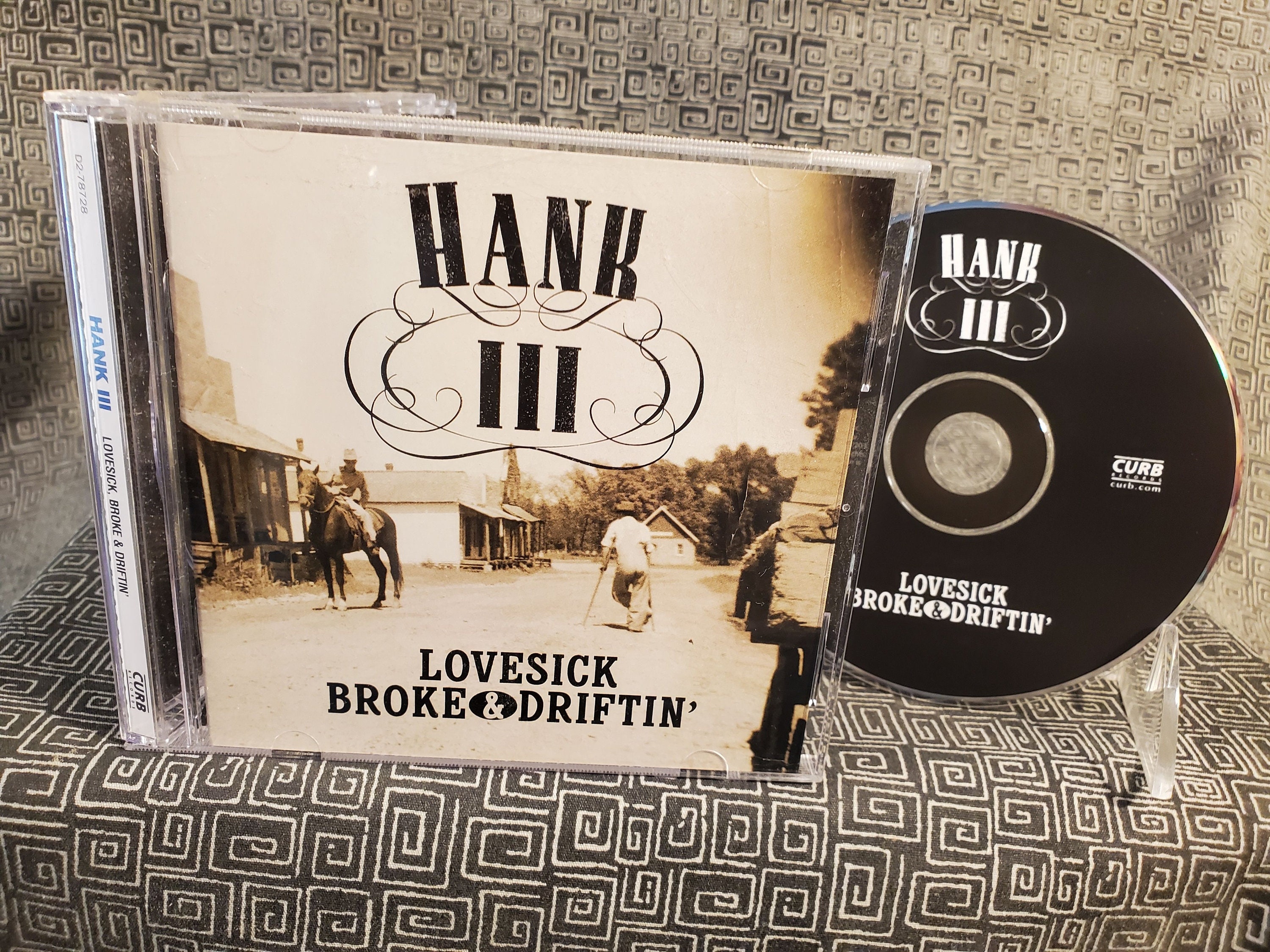 Hank III CD - Lovesick Broke and Driftin' - Hank Williams 3