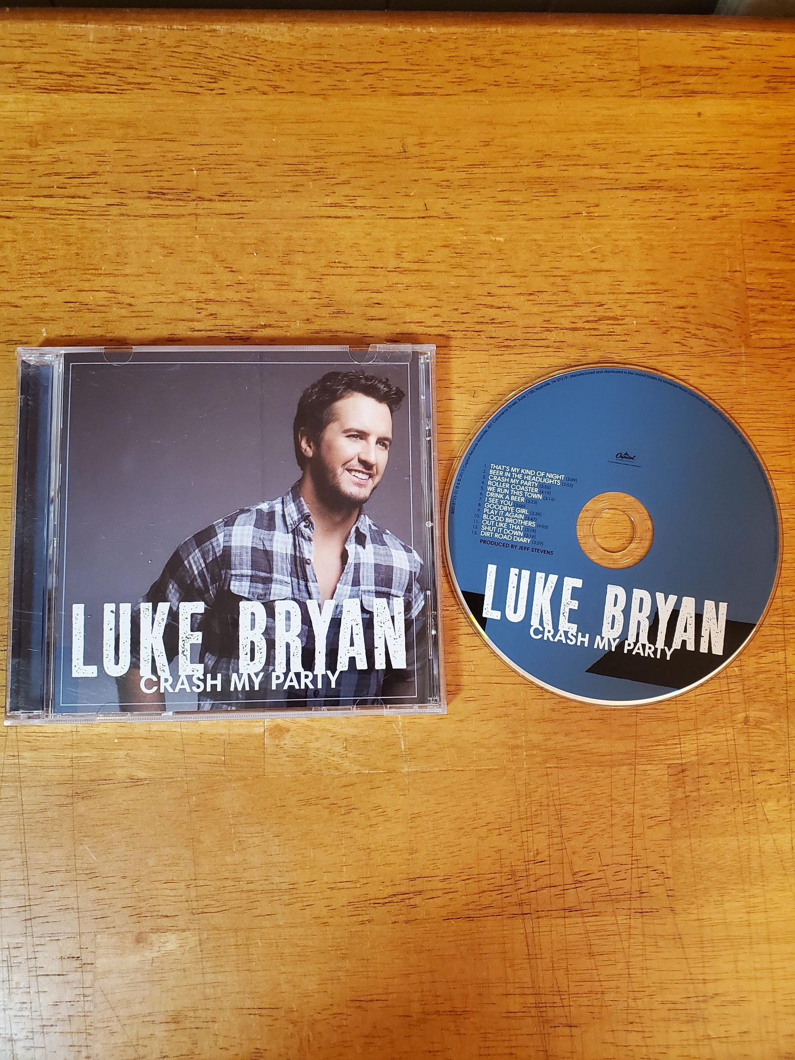 Luke Bryan CD Crash My Party - Male Country Music - Etsy