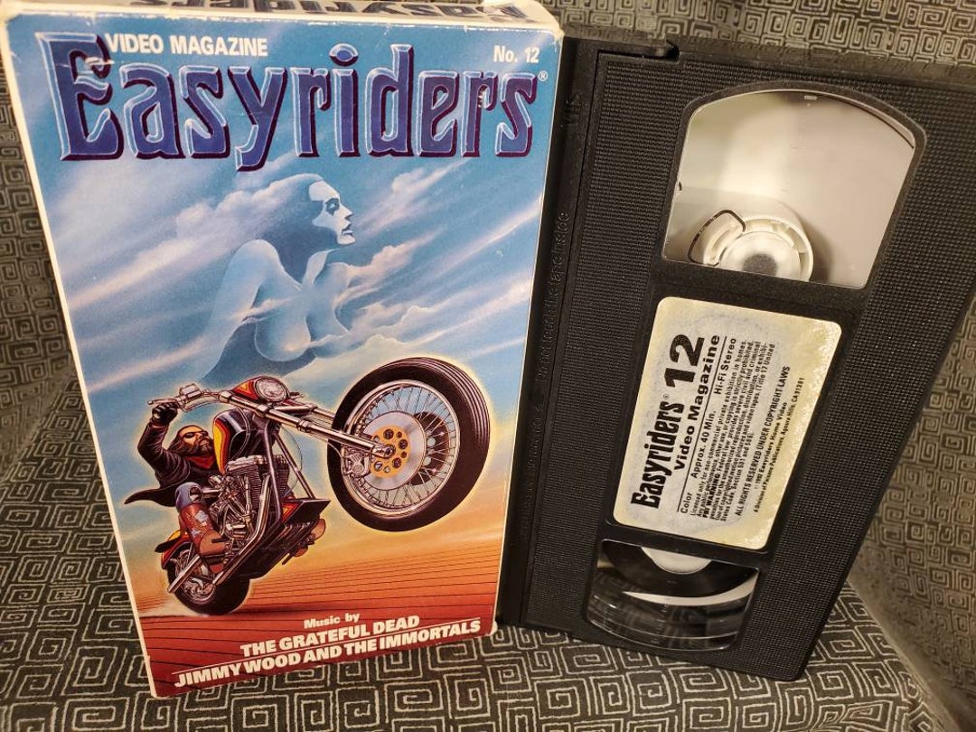 EASYRIDERS VHS Biker Video Magazine Sturgis Sd Easy Rider Etsy