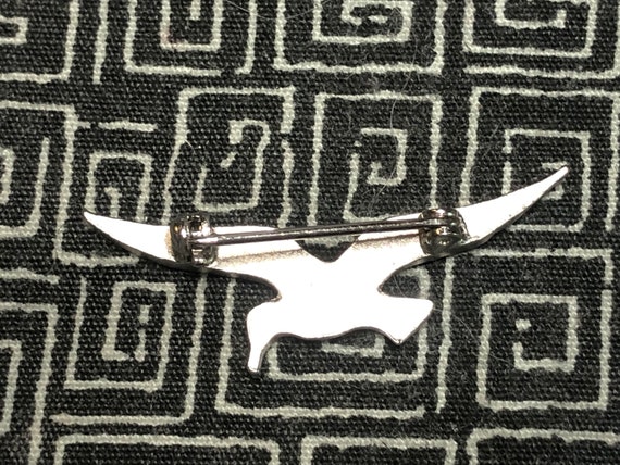 Bird in Flight Silver Pin - Collectible pin - ele… - image 4