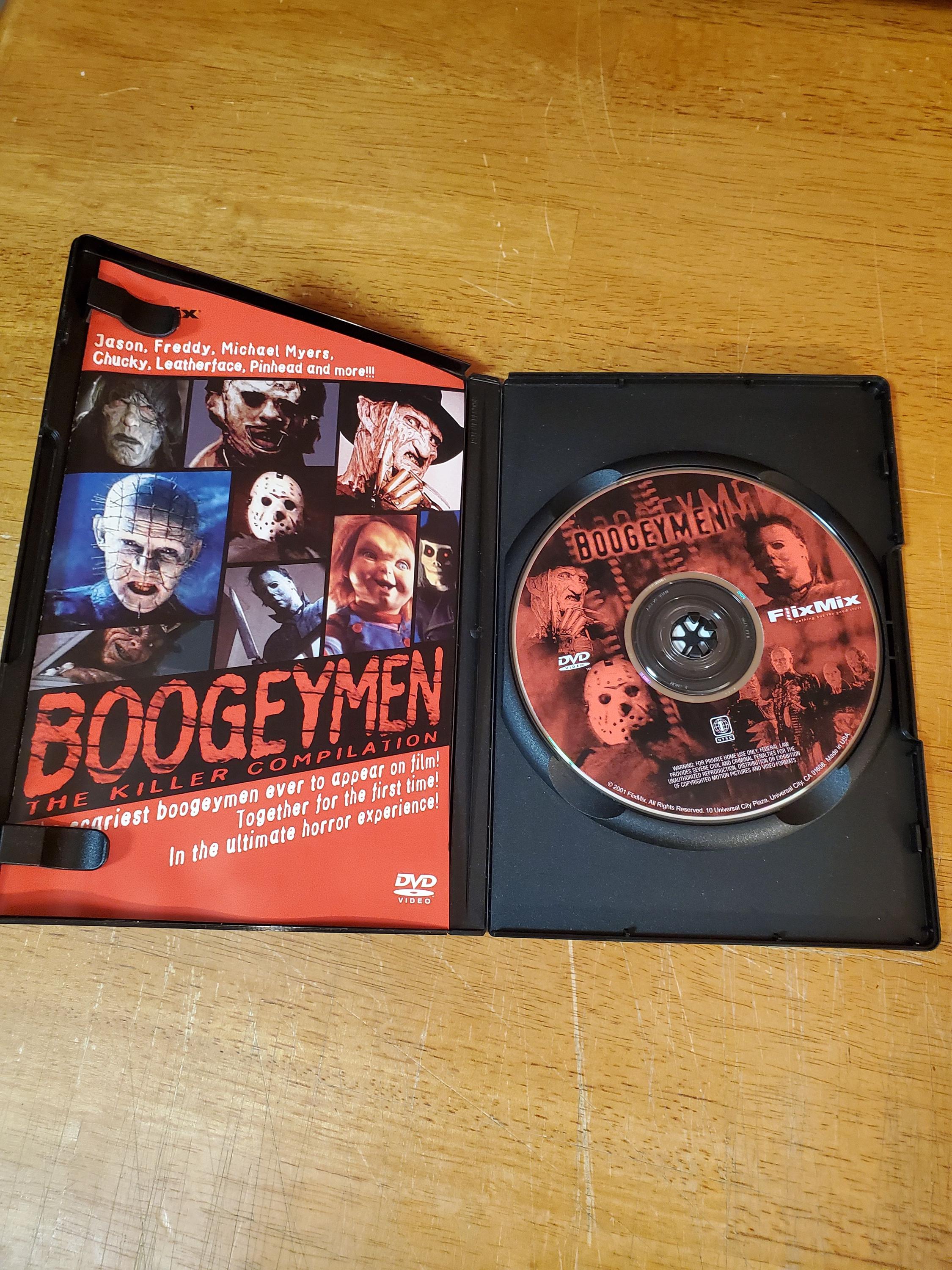 Boogeyman Collection Boogeymen DVD Movie -slasher Horror - Halloween Gift - Freddy Chucky ...