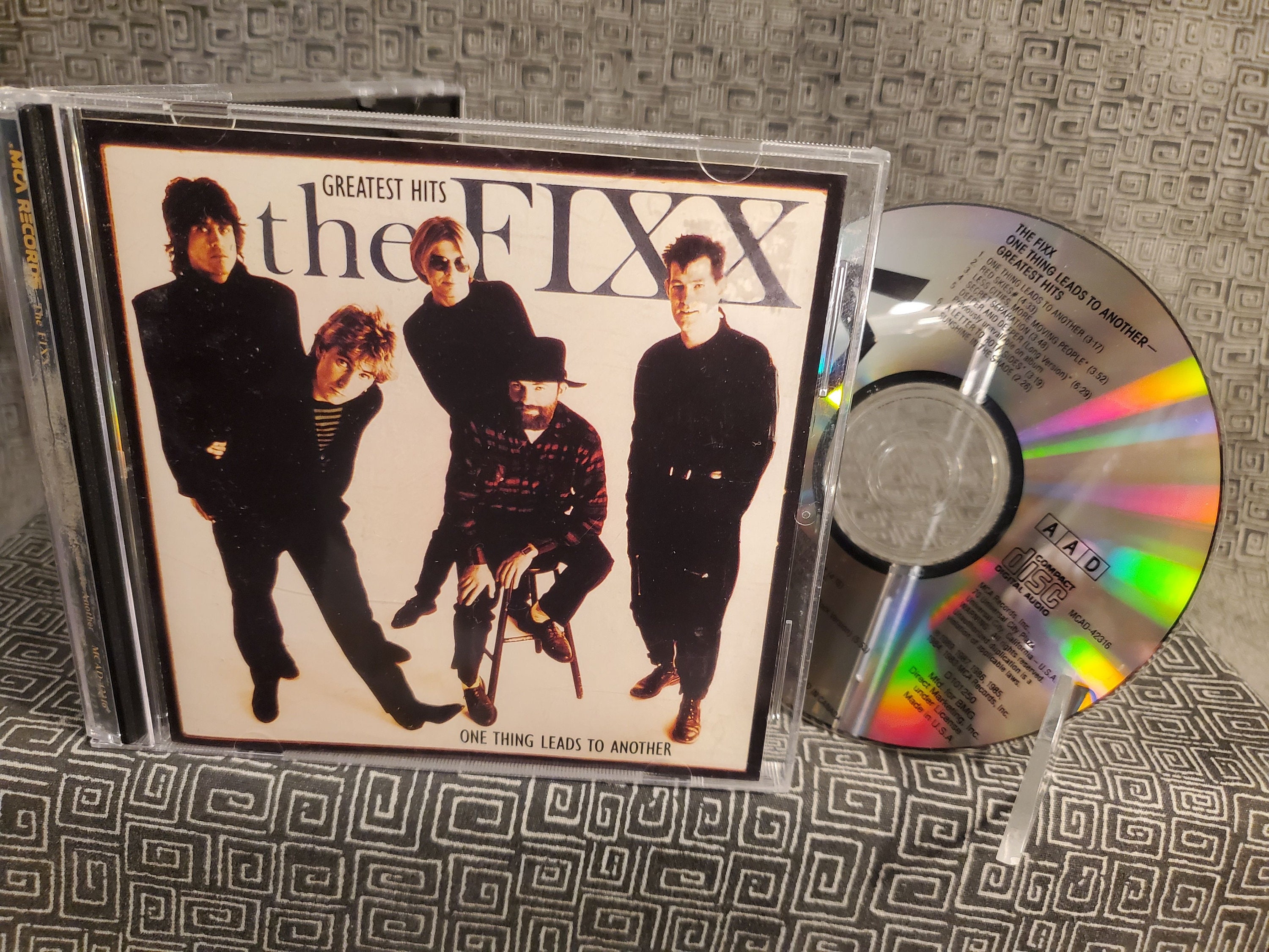 The Fixx CD Greatest Hits Album - New Wave Music - MTV Era - Saved