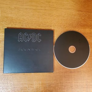 ACDC  Back In Black CD  Compact Disc - Angus Young - Digipack